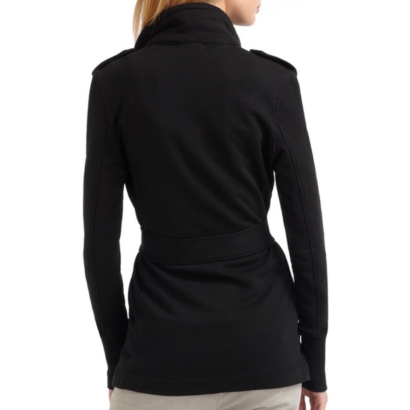 James Perse Surplus Wrap Jacket Black Size 1 Small - Picture 3 of 14